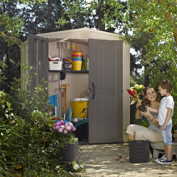 Keter Factor 6x6 Beige Shed