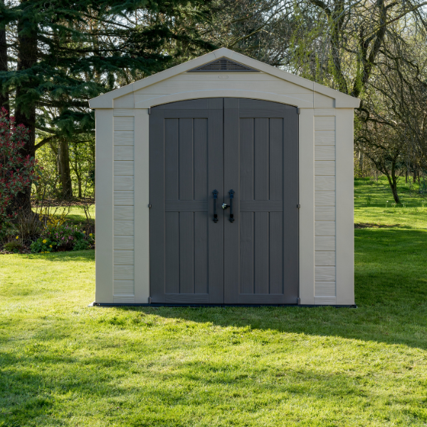 Keter Factor 8x8 Beige Shed