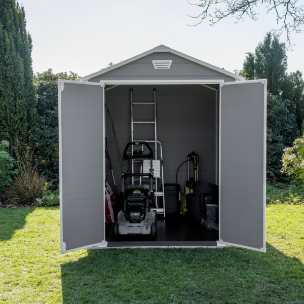 Keter Manor 6BI8 Grey Shed