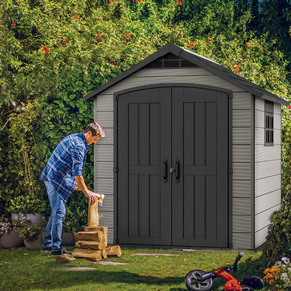 Keter Premier 757 Grey Shed